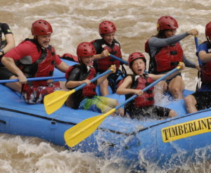 Whitewater rafting on the Colorado River